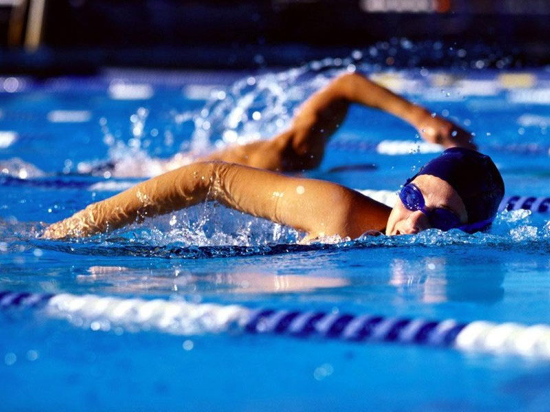 swimming
